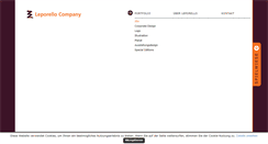 Desktop Screenshot of leporello-company.de